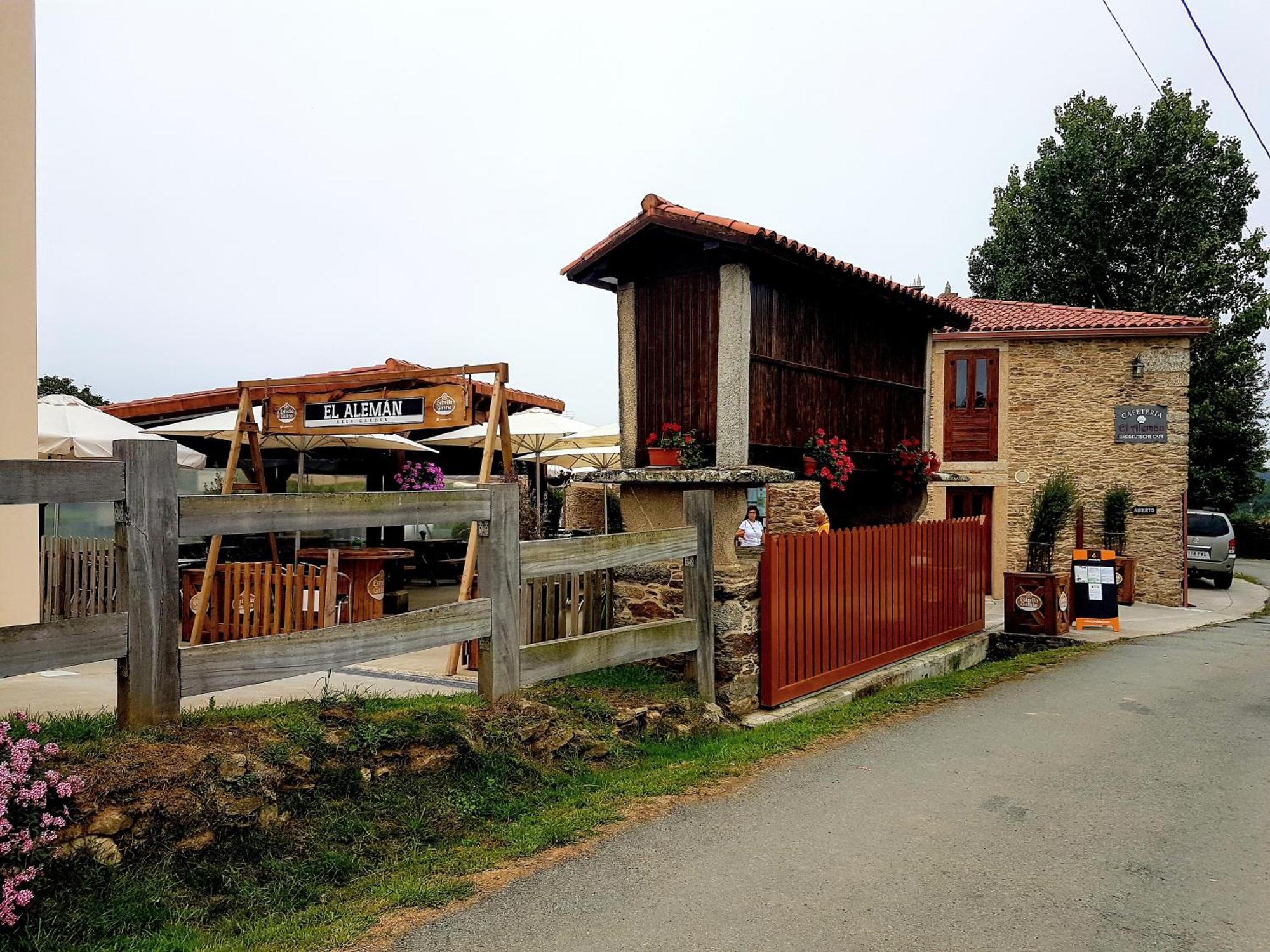 Albergue El Aleman Boente Exteriör bild