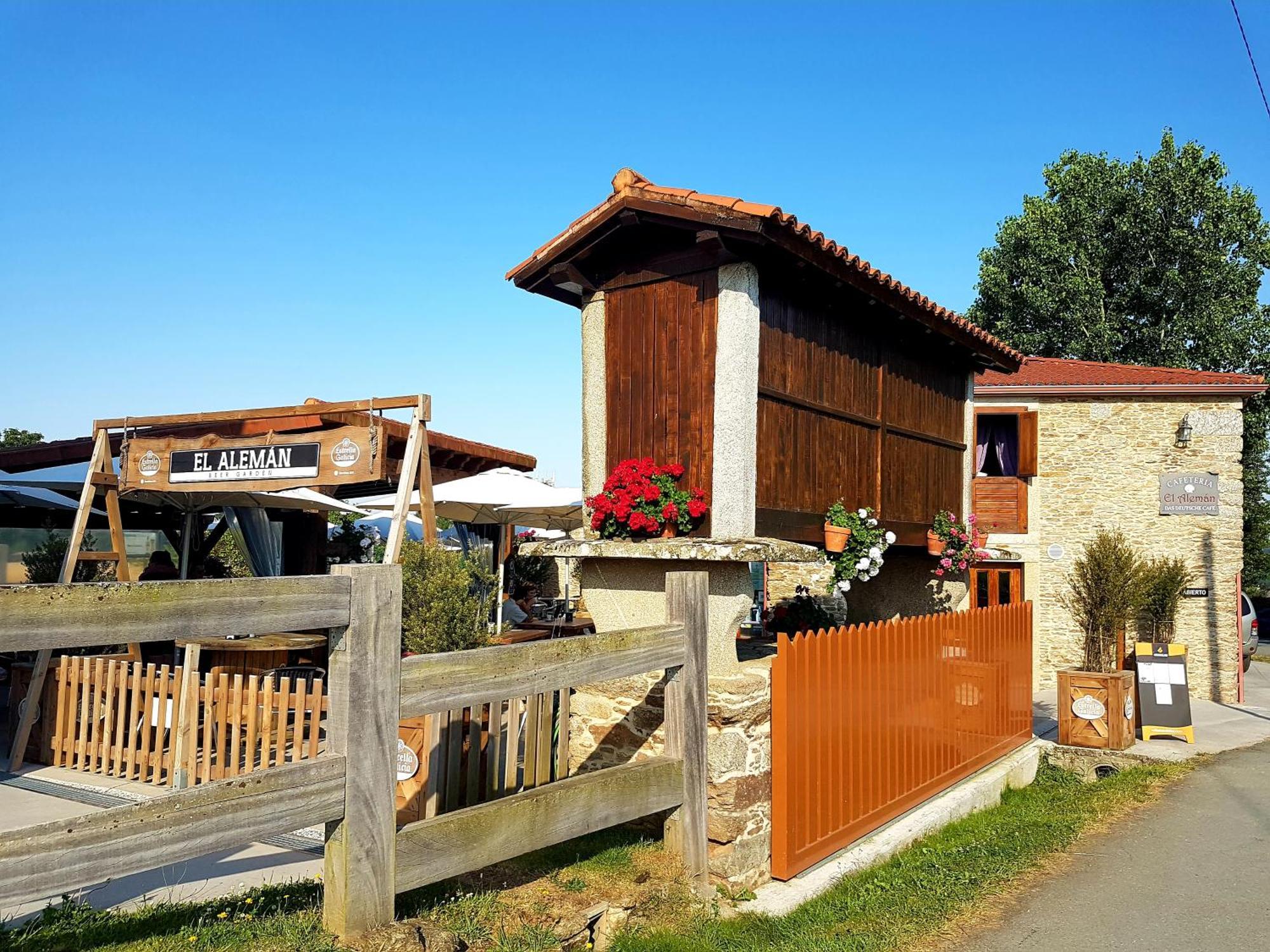 Albergue El Aleman Boente Exteriör bild